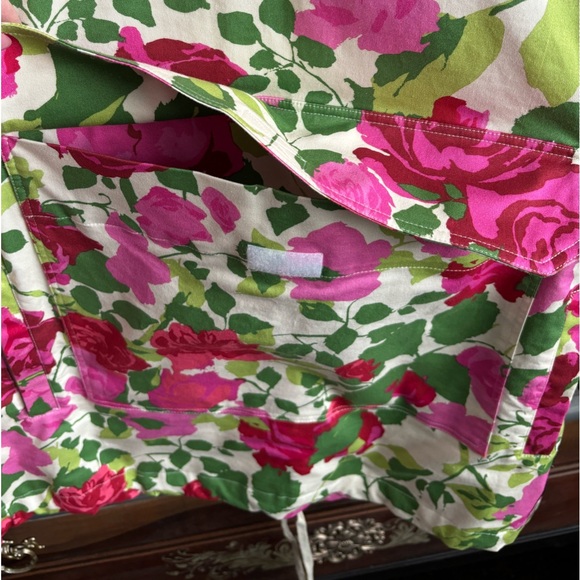 💯 Authentic Gucci Ken Scott Pullover Parka Jacket Anorak Coat Rose Floral - Picture 5 of 10